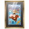 Comic Book Display Frame for CGC, PGX Graded, Slabed Comics - Bronze Wood Comic Frame With Black Mat for 8.125x13 Comics, 18 Frame Sizes